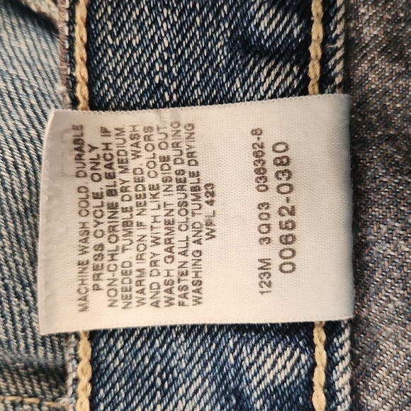 Levi's Worker 2003 Blue Denim Relaxed Fit Jeans - Picture 11 of 11